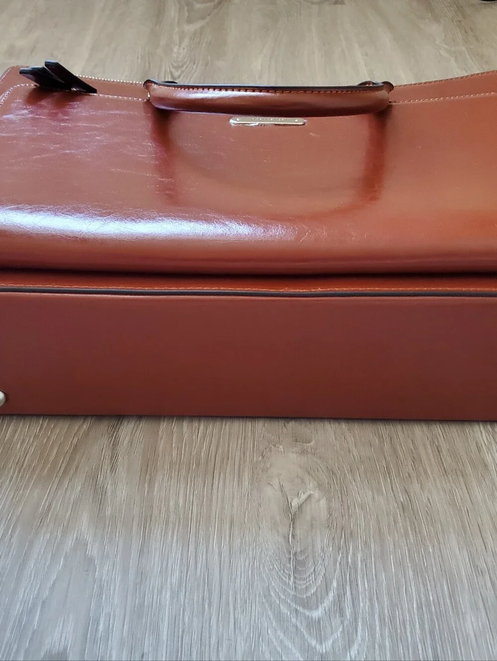 BOSTANTEN Briefcases Messenger Bag Genuine Leather Laptop Bag 15.6 inch
